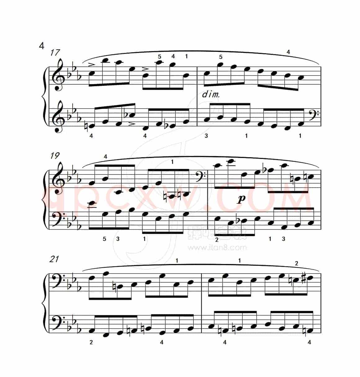 练习曲 27（克拉莫钢琴练习曲60首）
