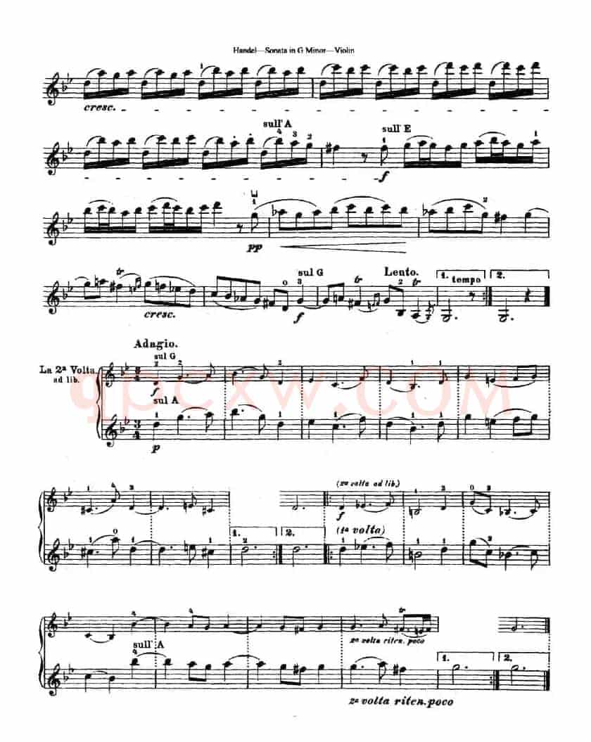 Sonata in G Minor