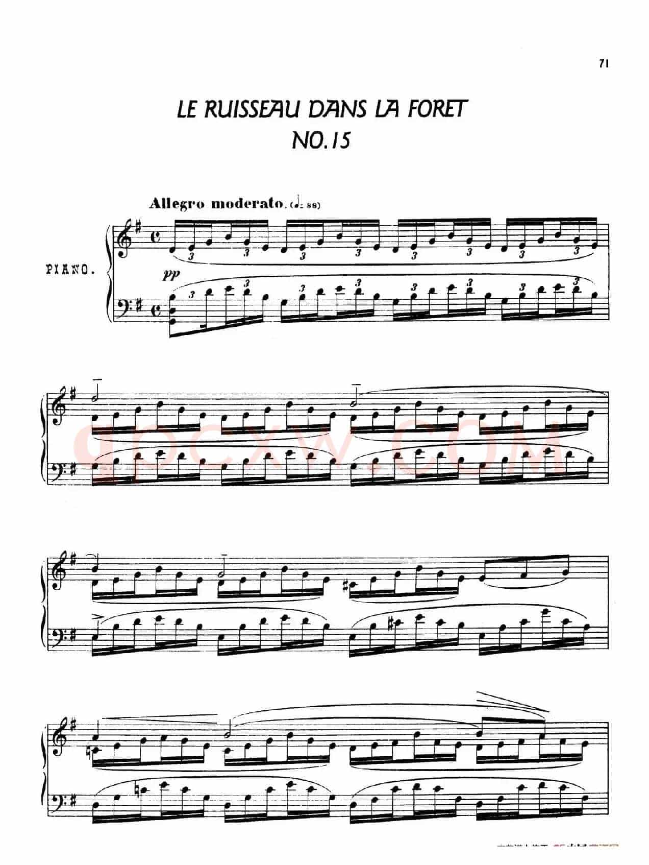 24 Characteristic Pieces Op.36(24首性格小品·15)