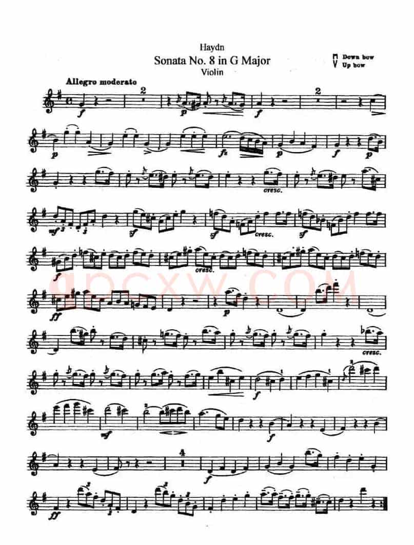 Soata No.8. in G Major