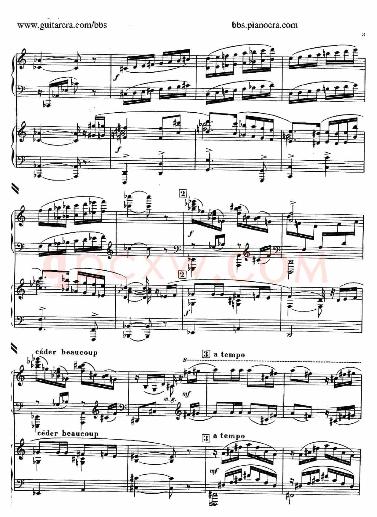 Piano Concerto in c-sharp Minor (升c小调钢琴协奏曲·第一乐章)