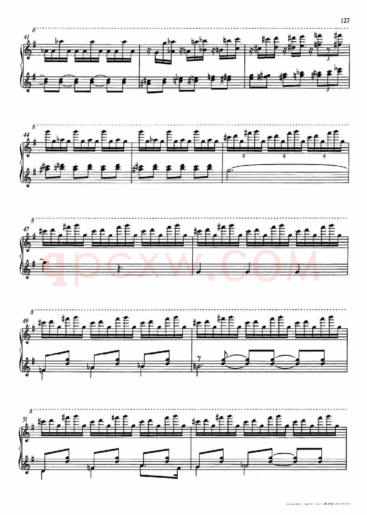 Sabre Dance(马刀舞曲)(齐夫拉改编钢琴独奏版)