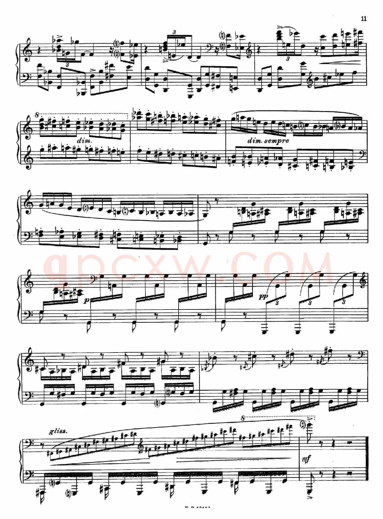 Sabre Dance(马刀舞曲)(索兰改编钢琴独奏版)