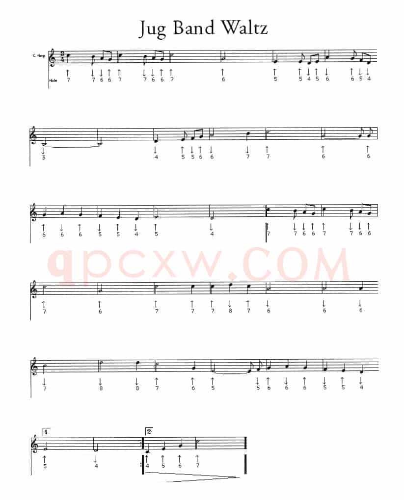 Jug Band Waltz（布鲁斯）