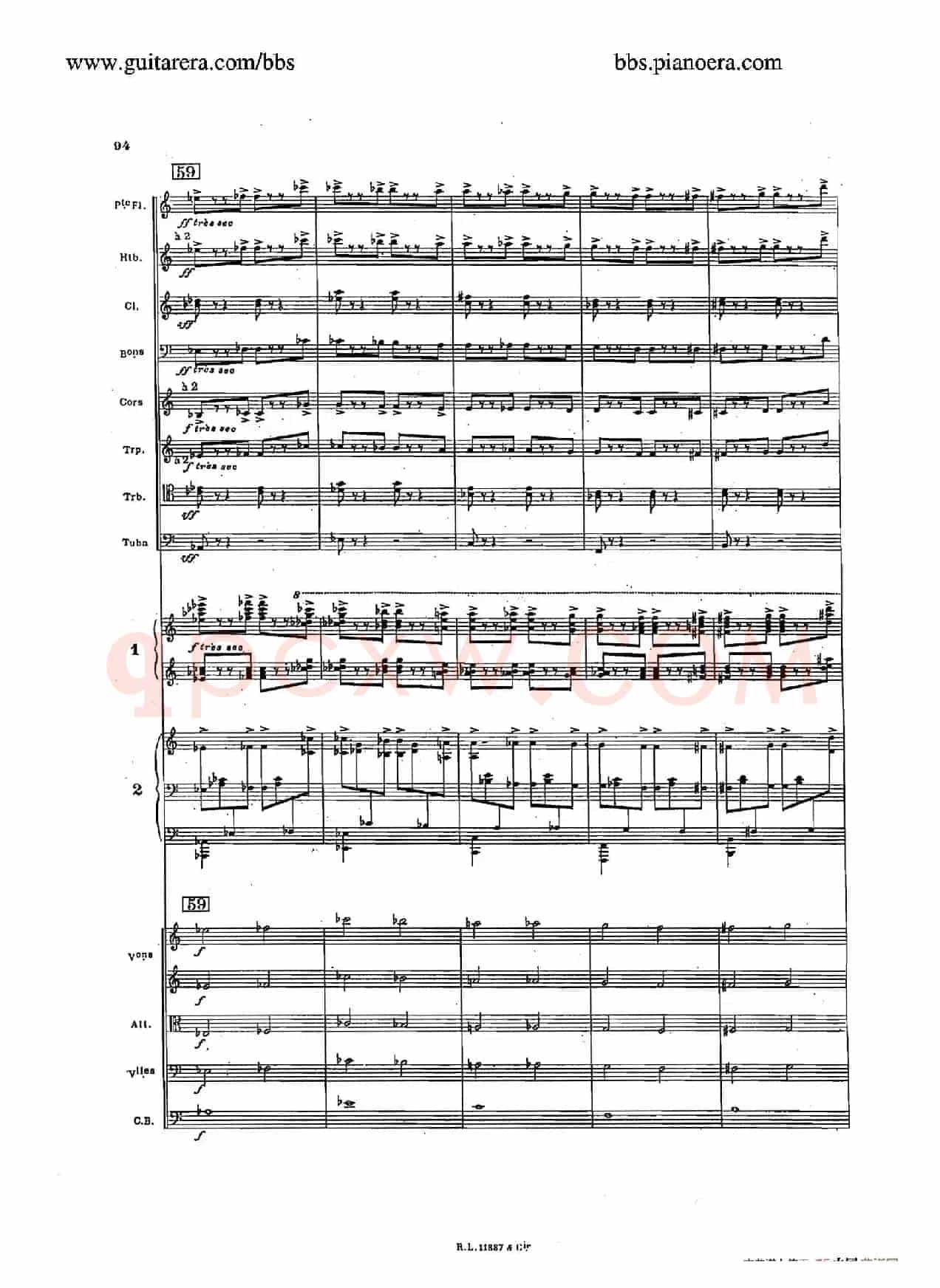 Concerto for 2 Pianos in d Minor(d小调双钢琴协奏曲·总谱)