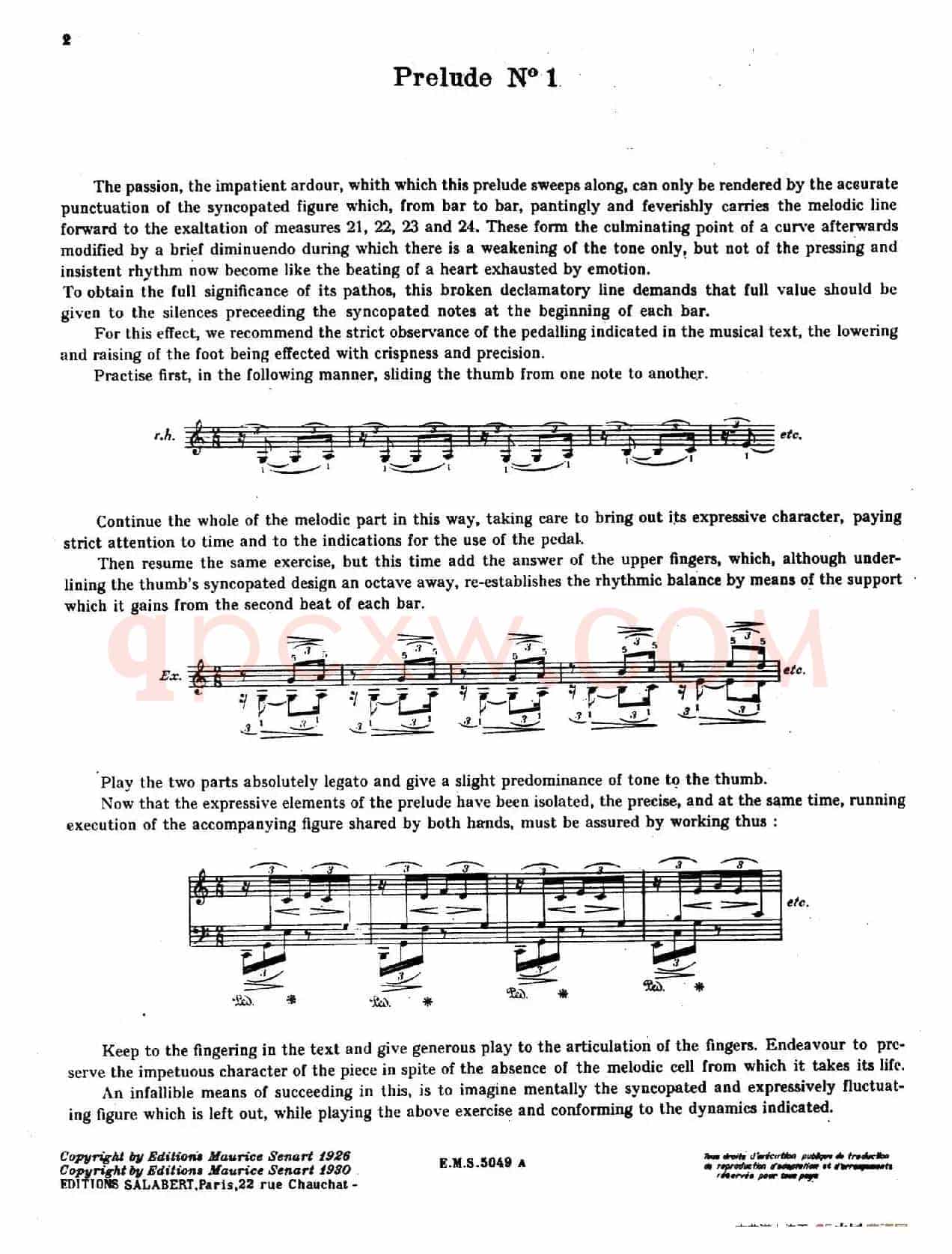 Preludes Op.28(24首前奏曲·1)