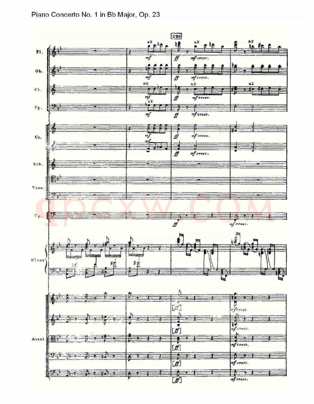 Bb大调第一钢琴协奏曲,Op.23第三乐章（二）
