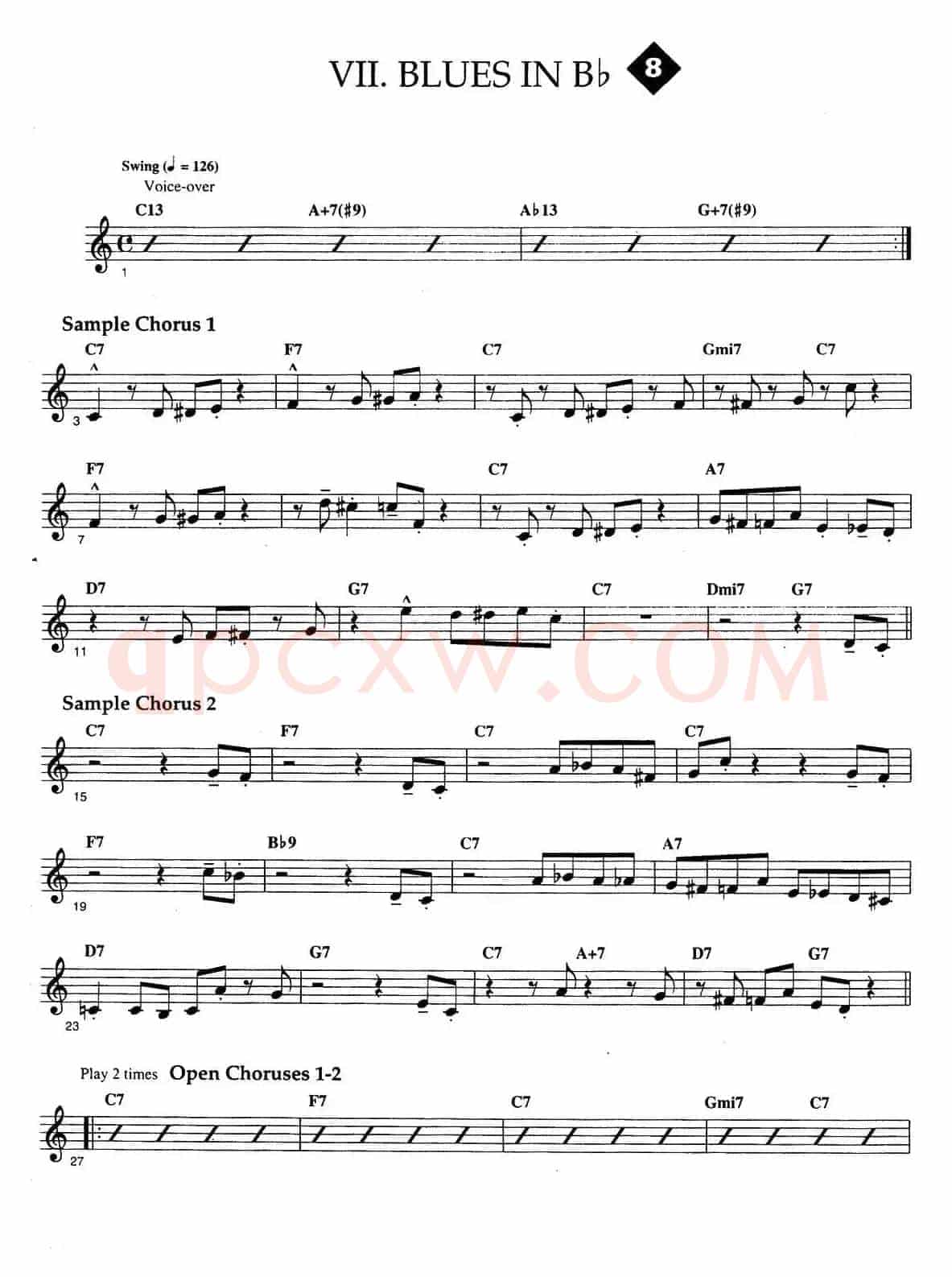 Jazz Patterns For Improvisation Bb - Frank Mantooth（8）