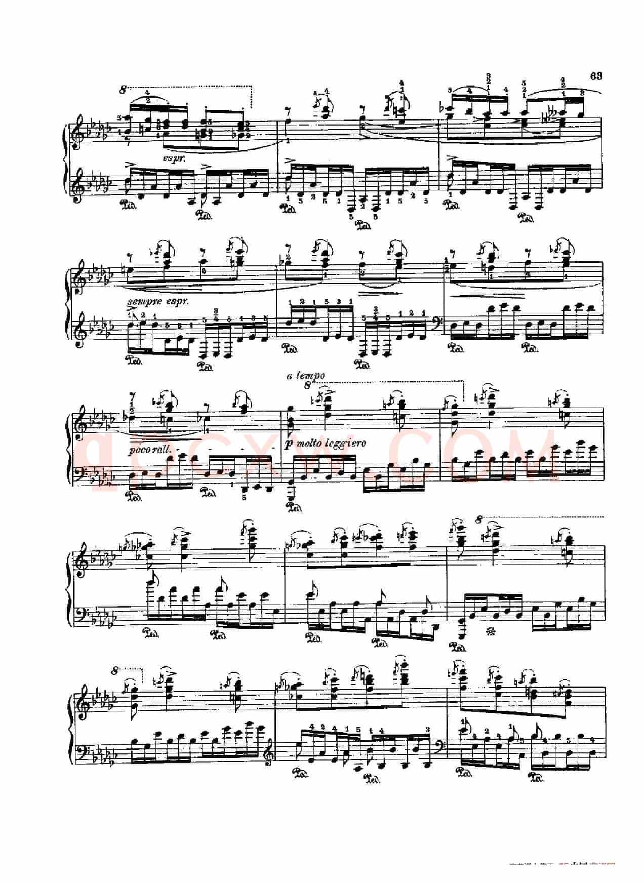 53首以肖邦练习曲为素材而作的练习曲(No.11)