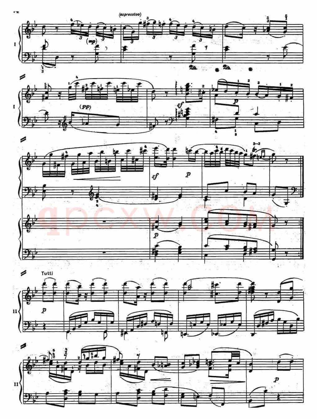 二十八部钢琴协奏曲 No.18（P16-30）