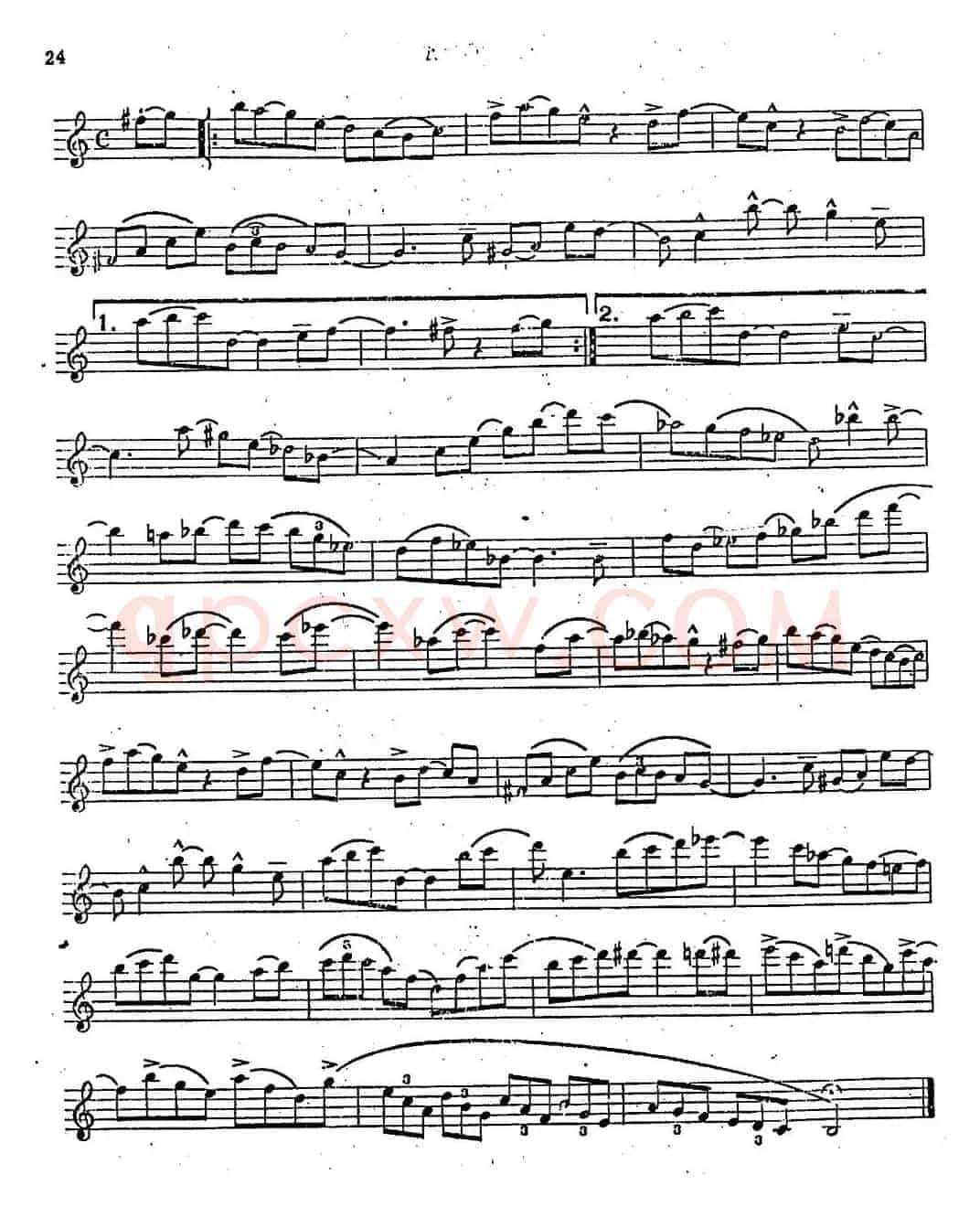 Intermediate Jazz Conception by Lennie Niehaus（25 Jazz Etudes）