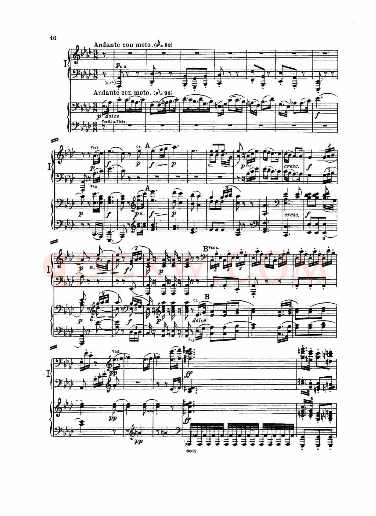 Symphony No.5 in c Minor Op.67(双钢琴版第1——2乐章)