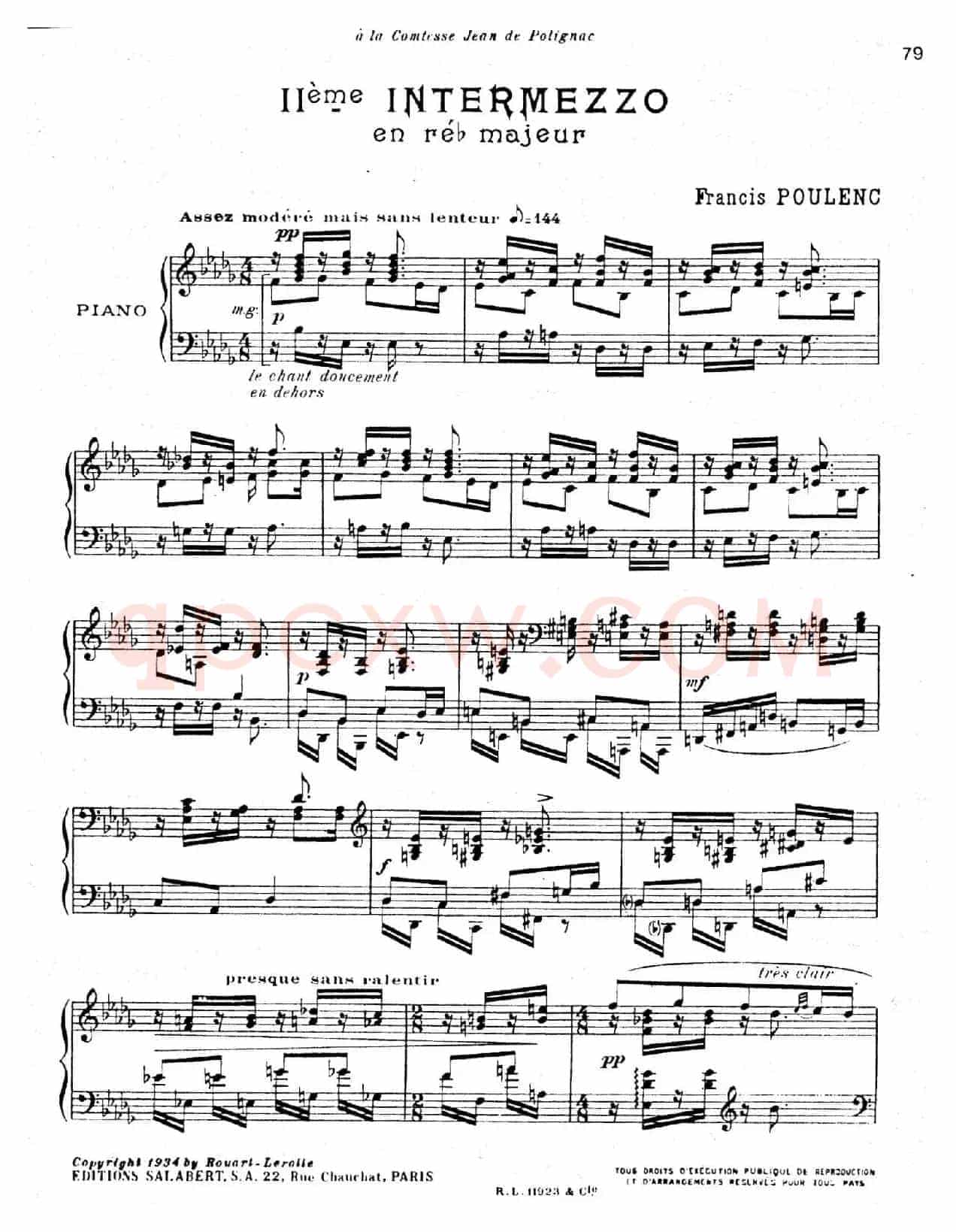 2 Intermezzos(2首间奏曲·2)