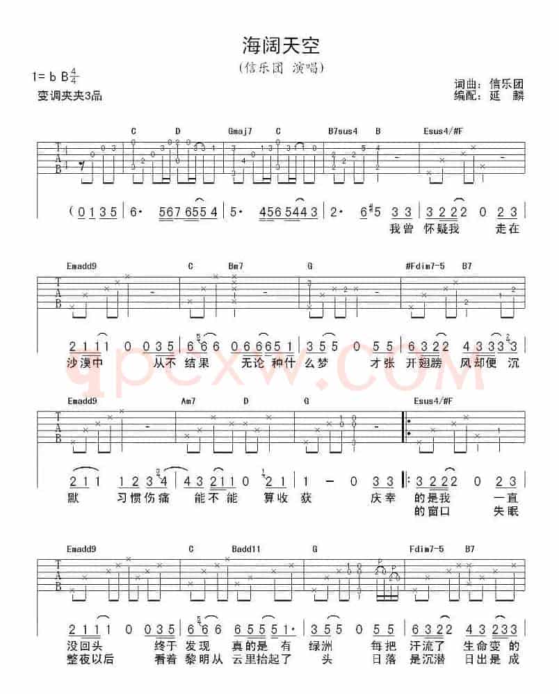 海阔天空（延麟编配版）
