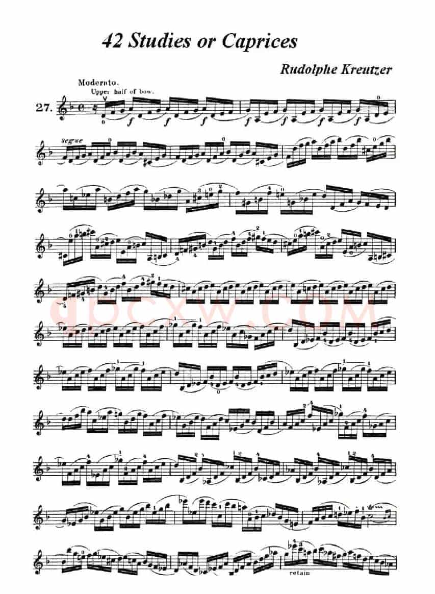 42首练习曲或隨想曲之27