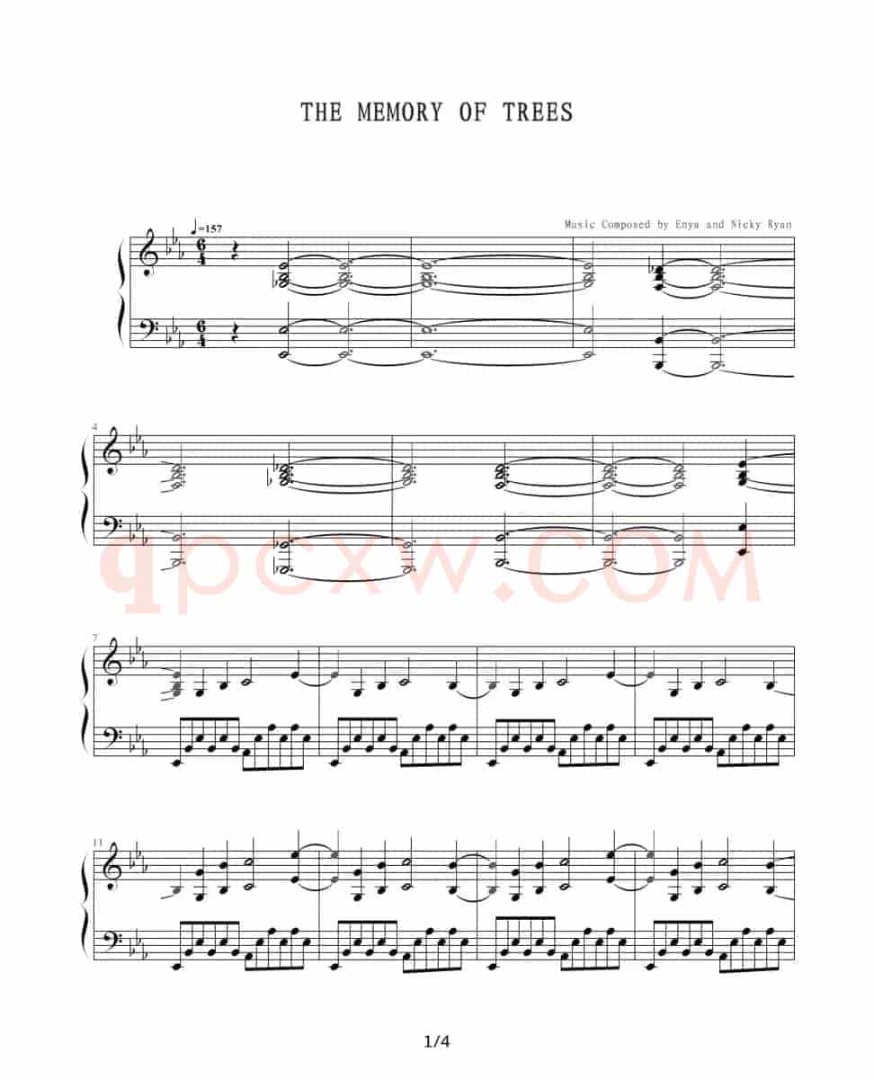 THE MEMORY OF TREES