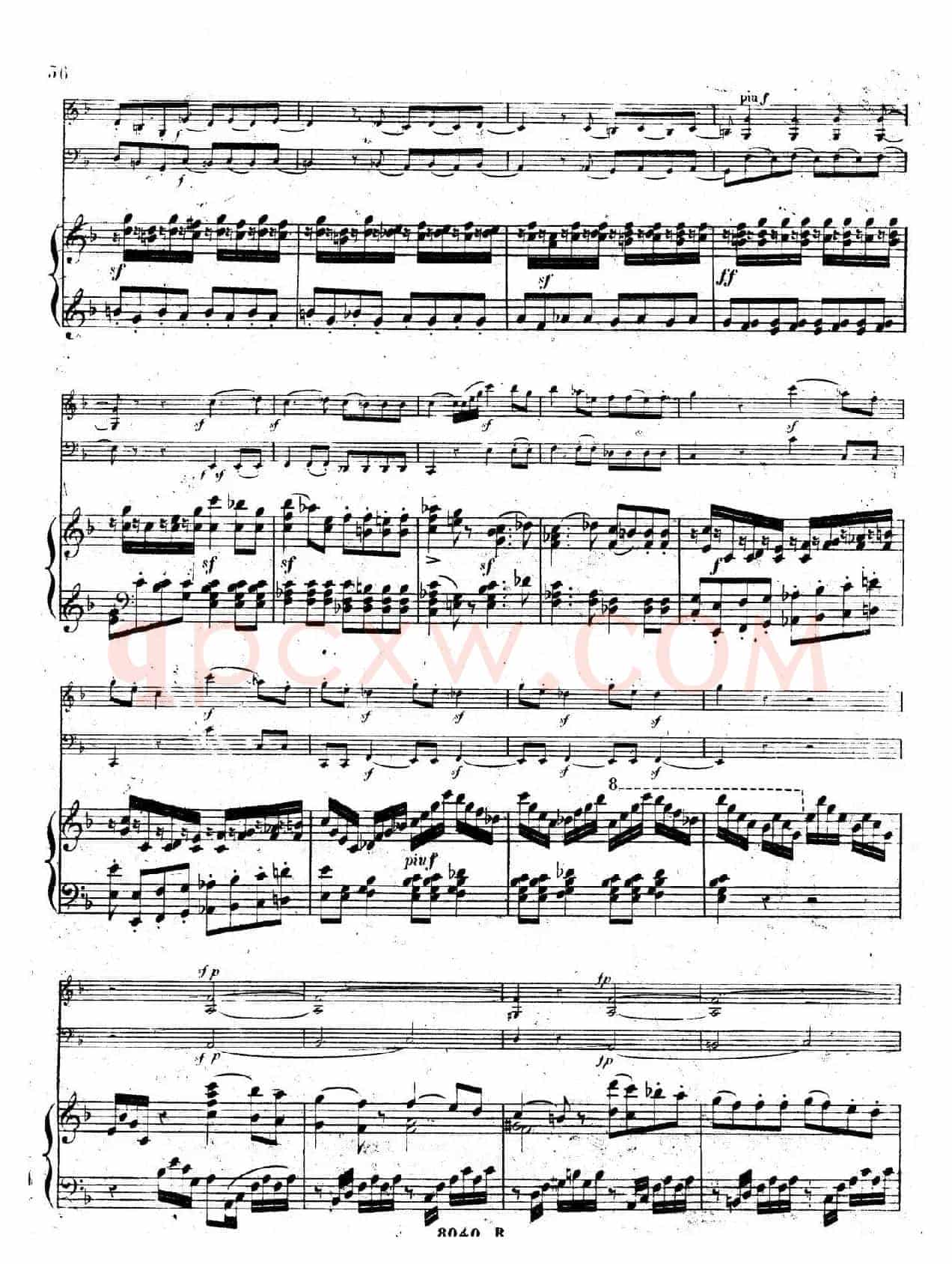 Piano Trio No.1 in d Minor Op.49(d小调第一钢琴三重奏·第四乐章)