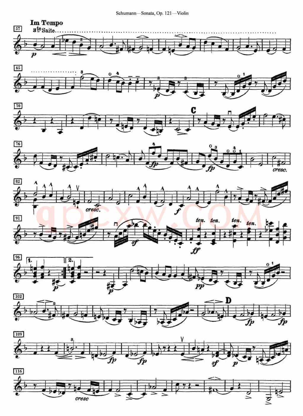 Violin Sonata Op.121