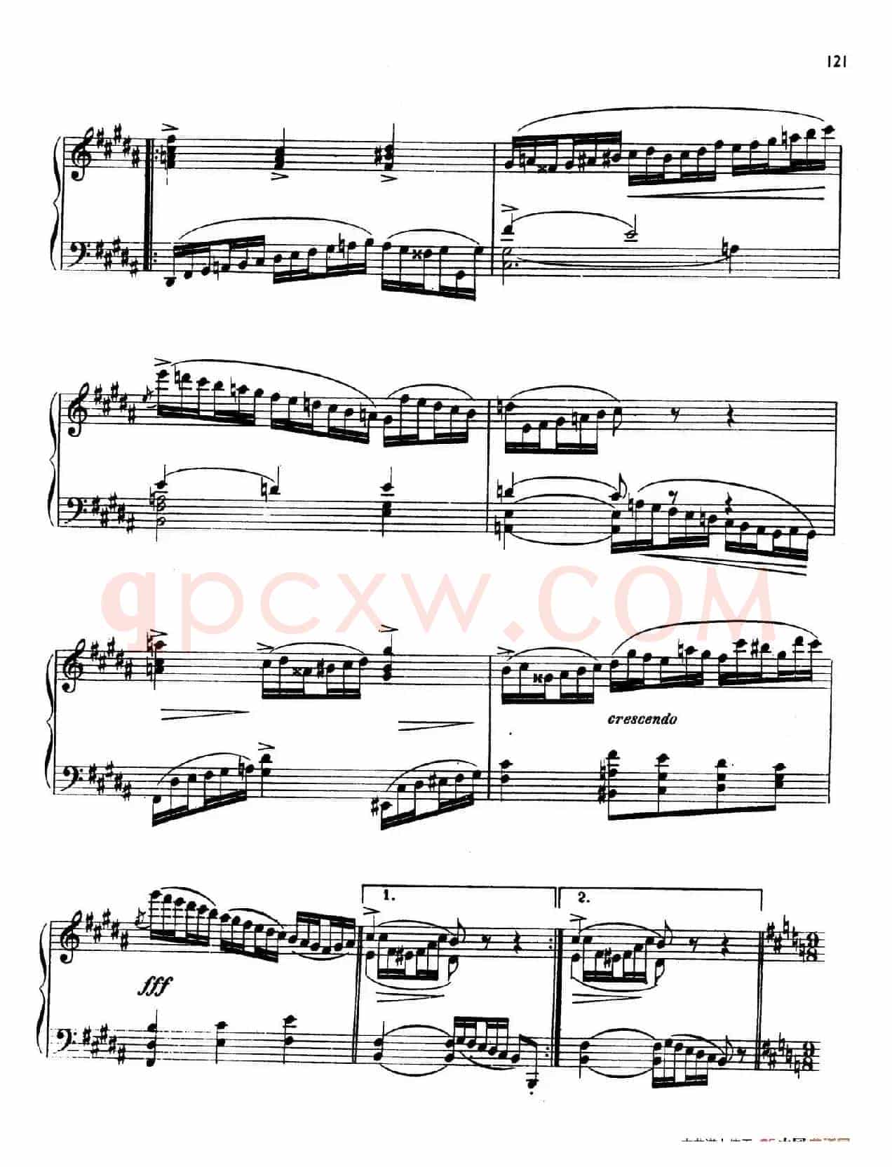 24 Characteristic Pieces Op.36(24首性格小品·23)