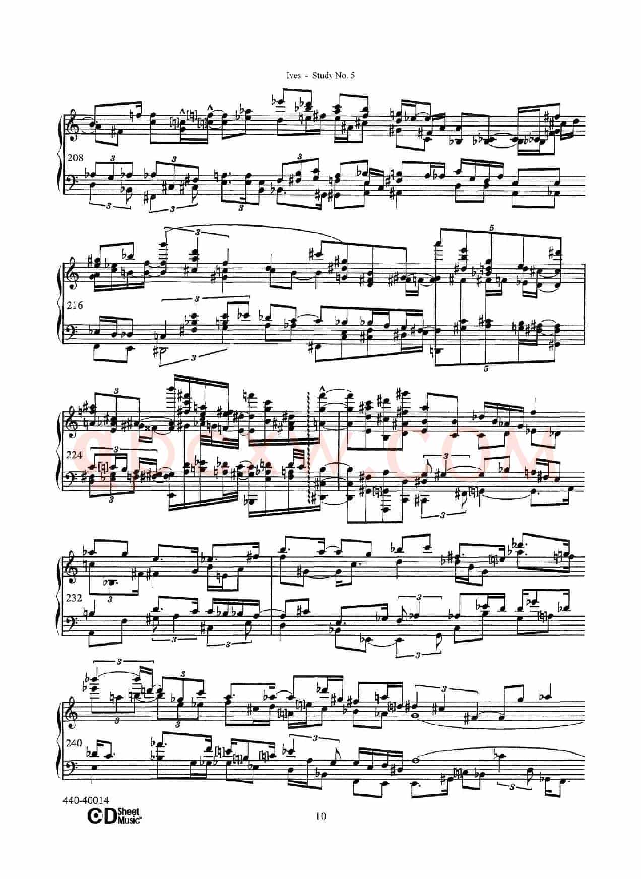 Study No.5（第五号练习曲）