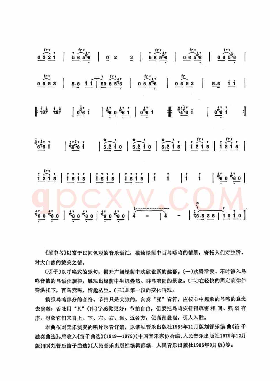 荫中鸟