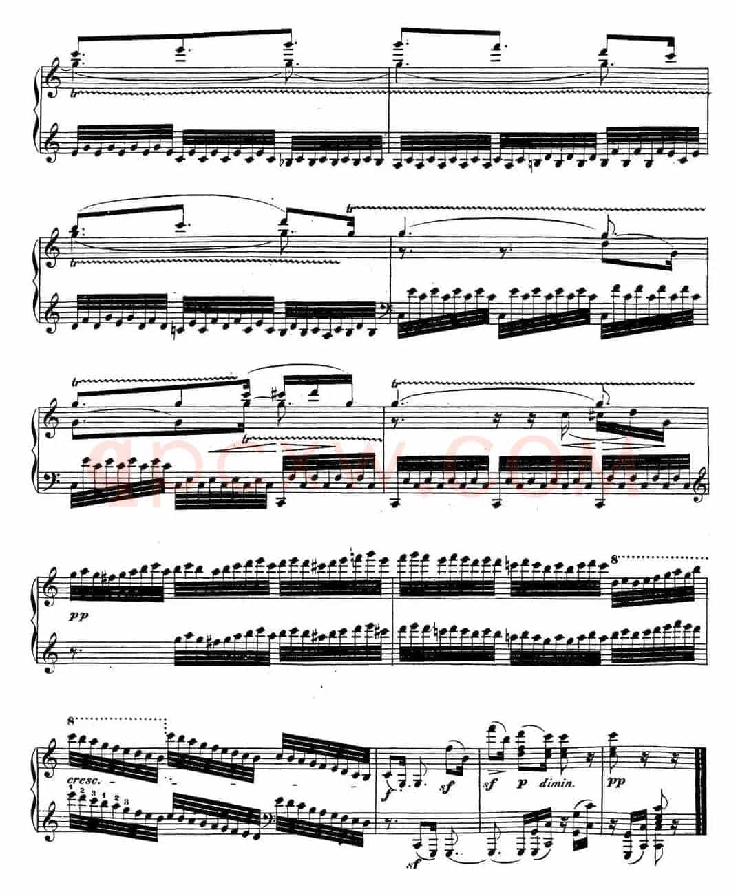 贝多芬钢琴奏鸣曲32 c小调 Op.111 C minor