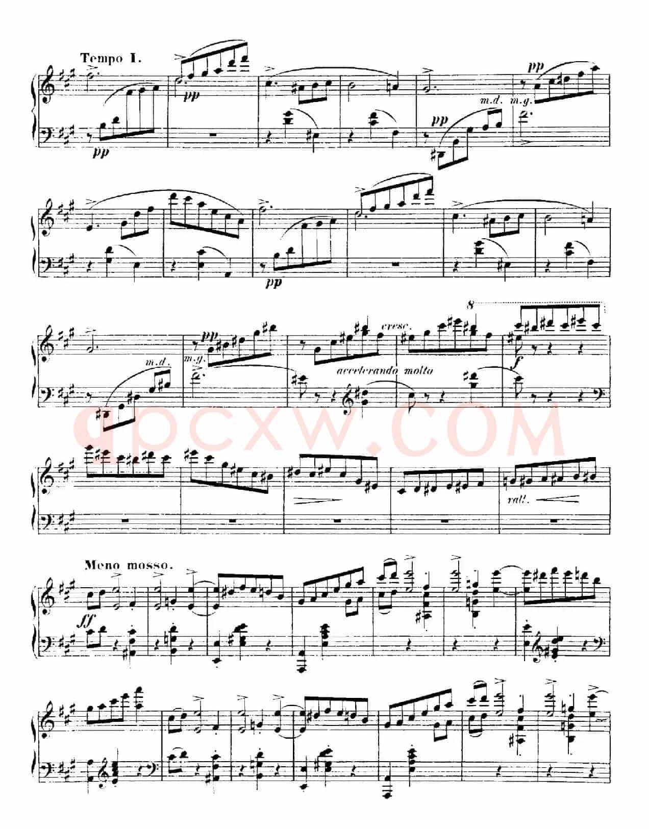 4 Valses Caprice(4首随想圆舞曲)(No. 1 in A)
