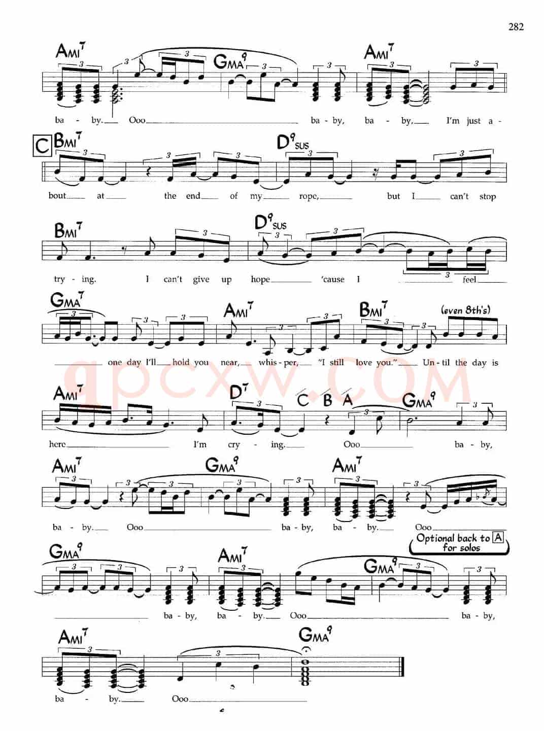 Ooo Baby Baby（爵士钢琴曲）