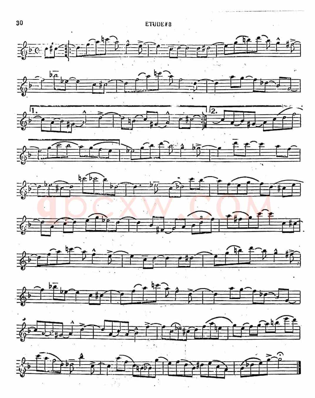 Intermediate Jazz Conception by Lennie Niehaus（25 Jazz Etudes）