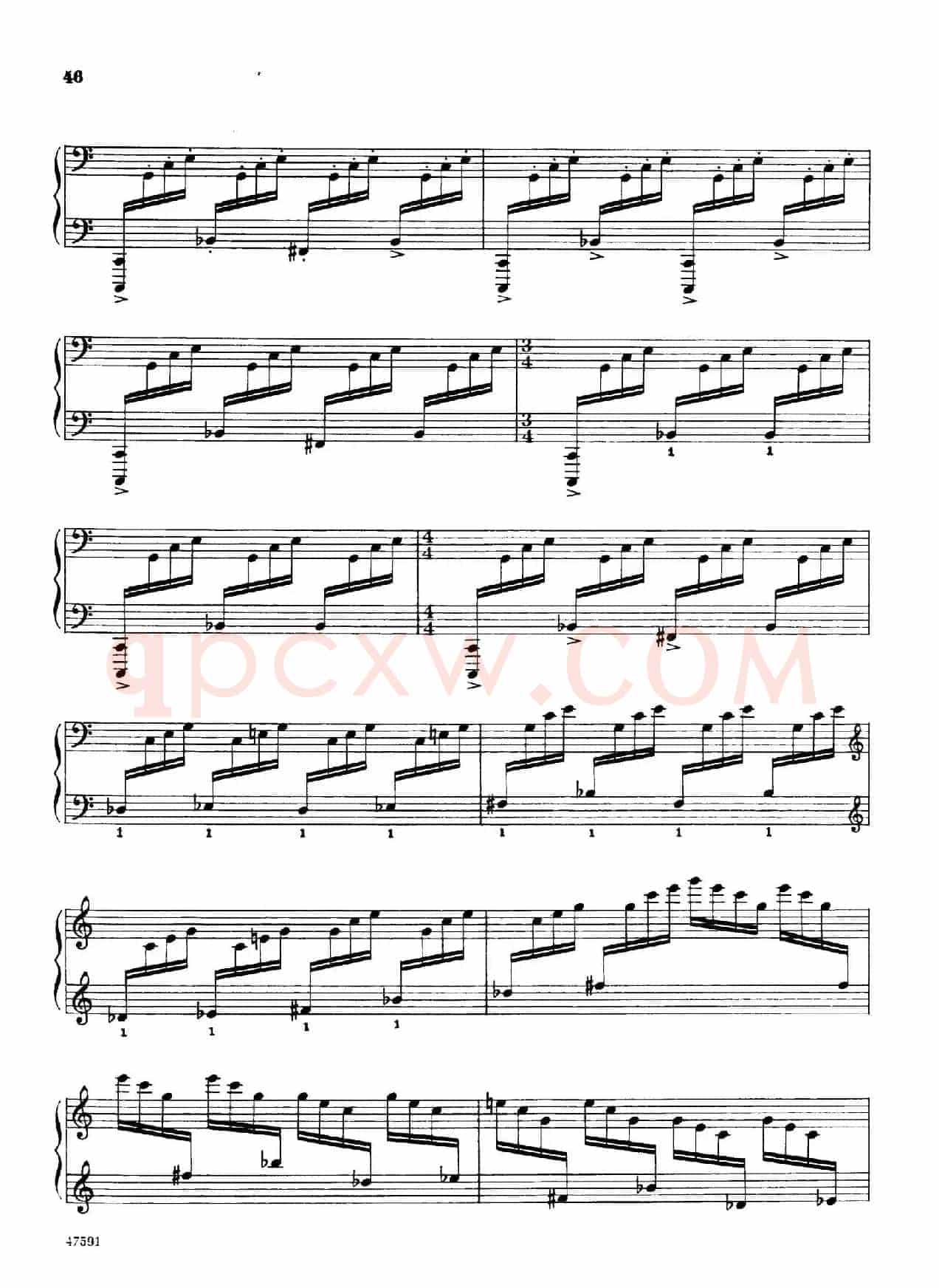 Piano Sonata in E-flat Major Op.95(降E大调钢琴奏鸣曲·Ⅲ)