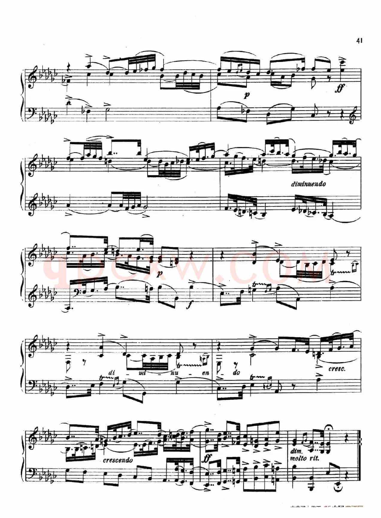 24 Characteristic Pieces Op.36(24首性格小品·8)