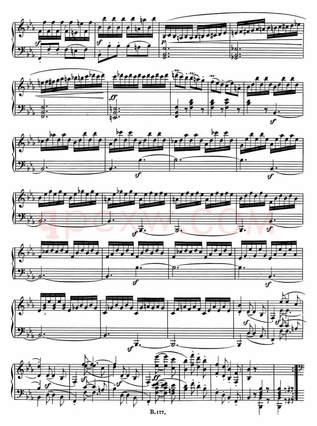 贝多芬钢琴奏鸣曲04 大调奏鸣曲 降E大调 Op.7 E-flat major