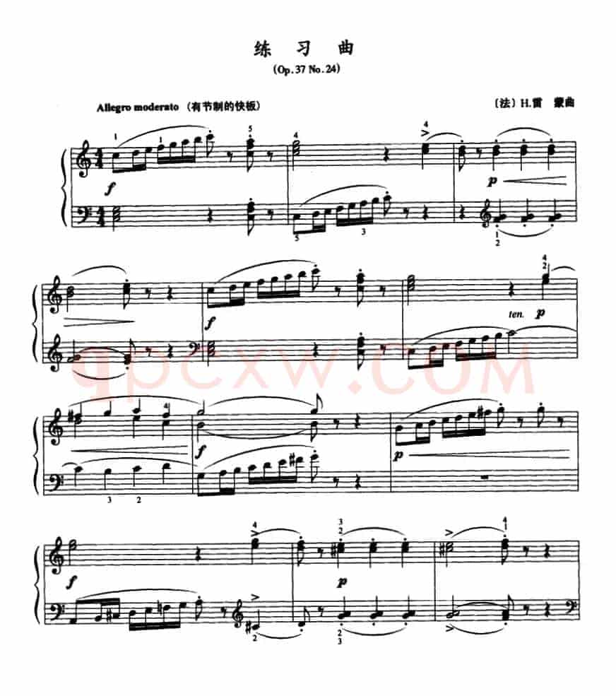 练习曲（Op.37 No.24）