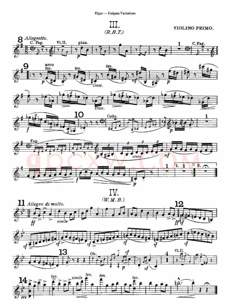 Edward Elgar Enigma Variations