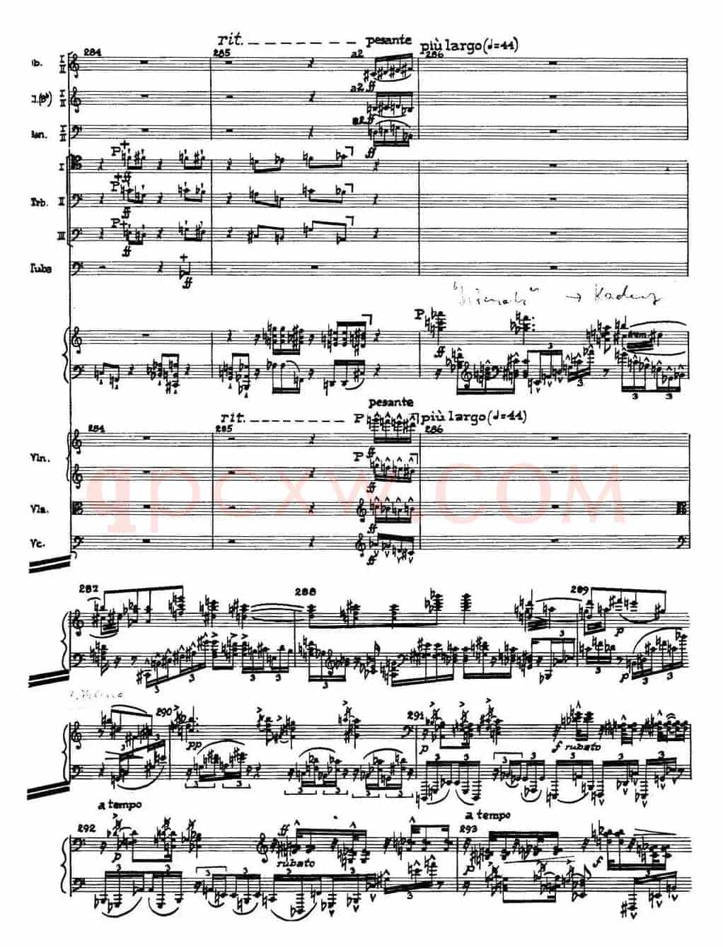 Piano Concerto Op.42（钢琴协奏曲总谱P1-34）