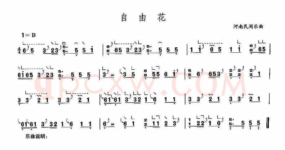 自由花