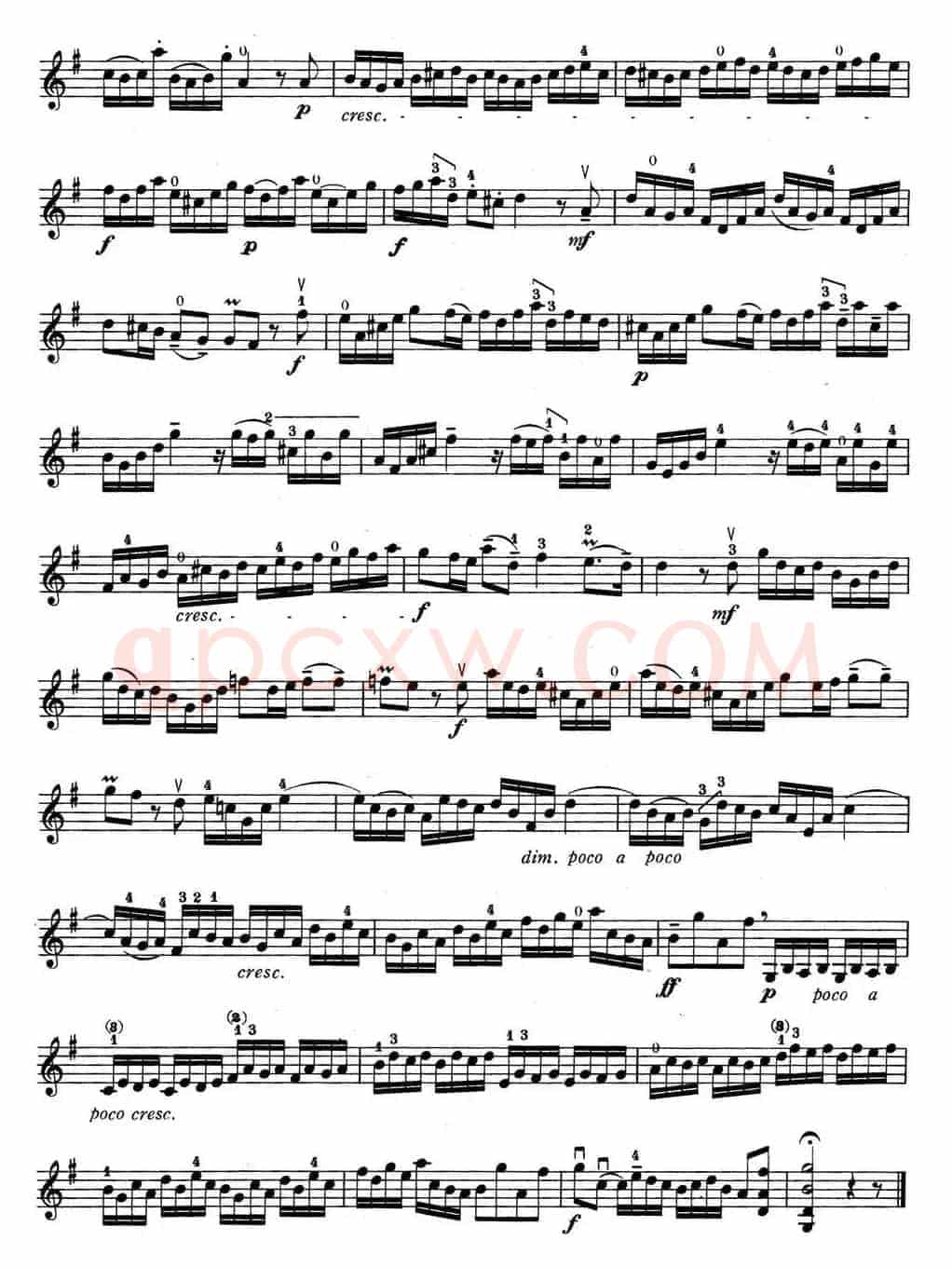 铃木小提琴教材第六册（Suzuki Violin School Violin Part VOLUME 6）