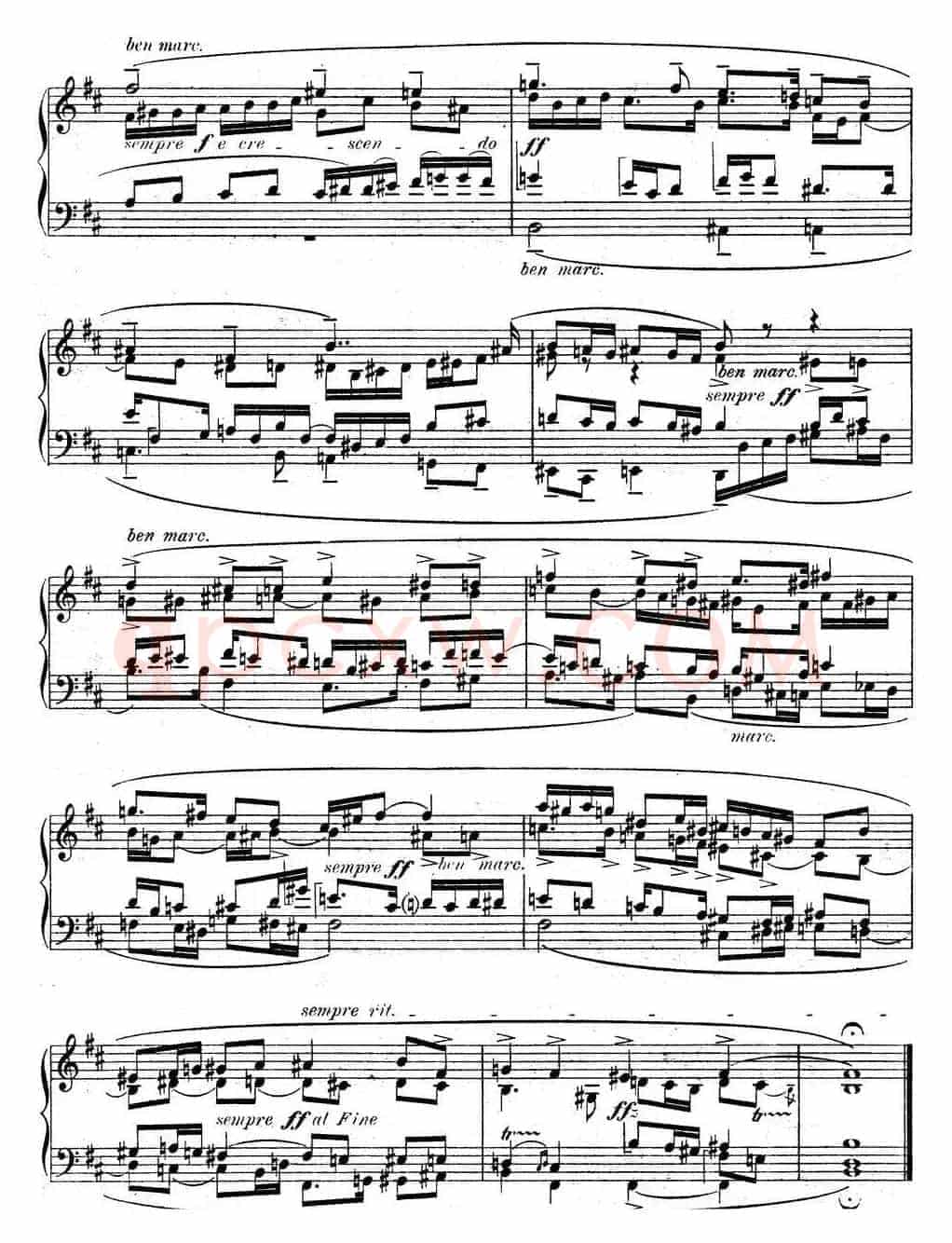 6 Preludes and Fugues Op.99(6首前奏曲与赋格·4)