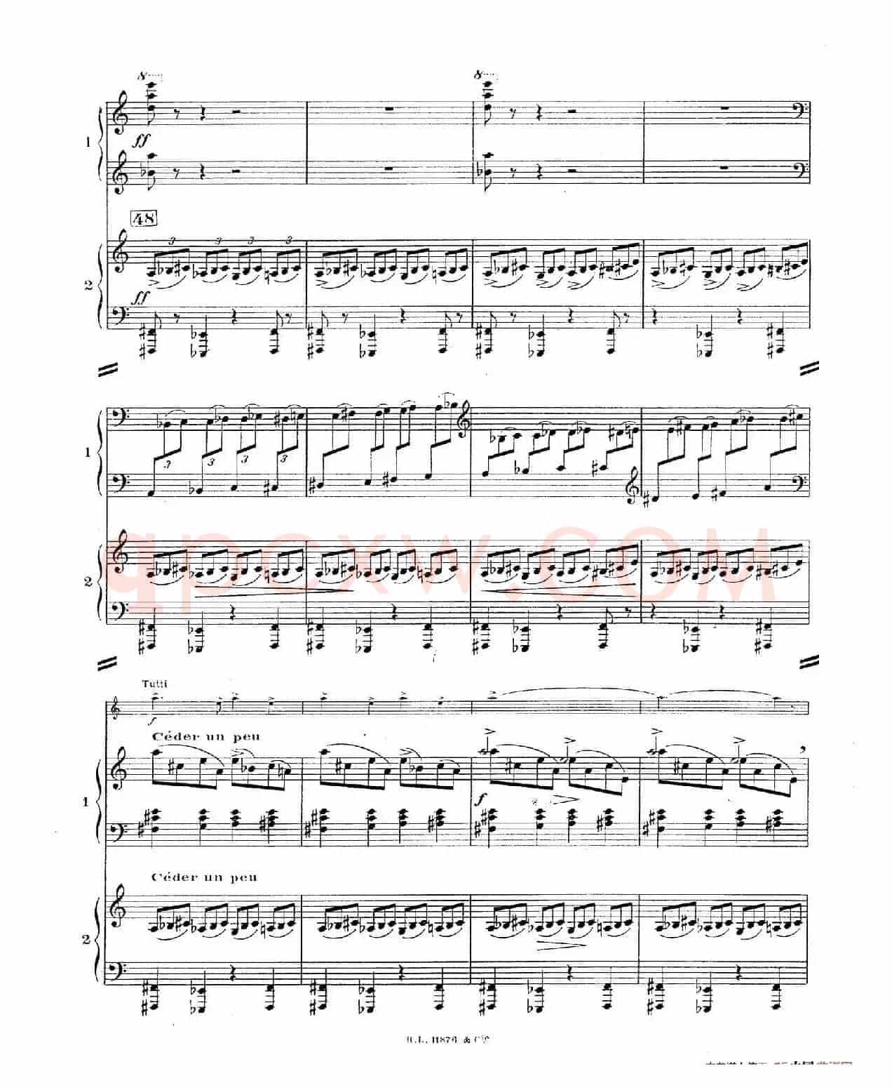 Concerto for 2 Pianos in d Minor(d小调双钢琴协奏曲· 第三乐章)