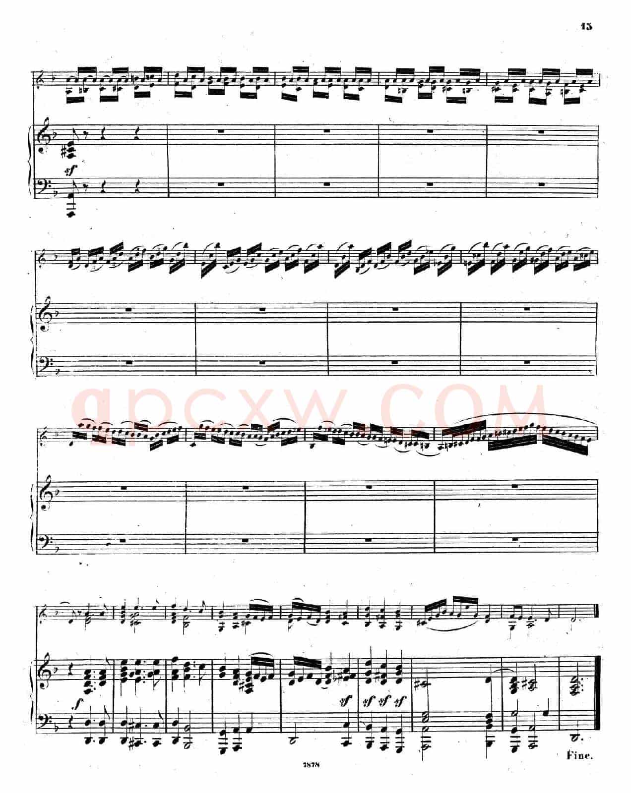 CHACONNE（恰空舞曲）（门德尔松改编版）