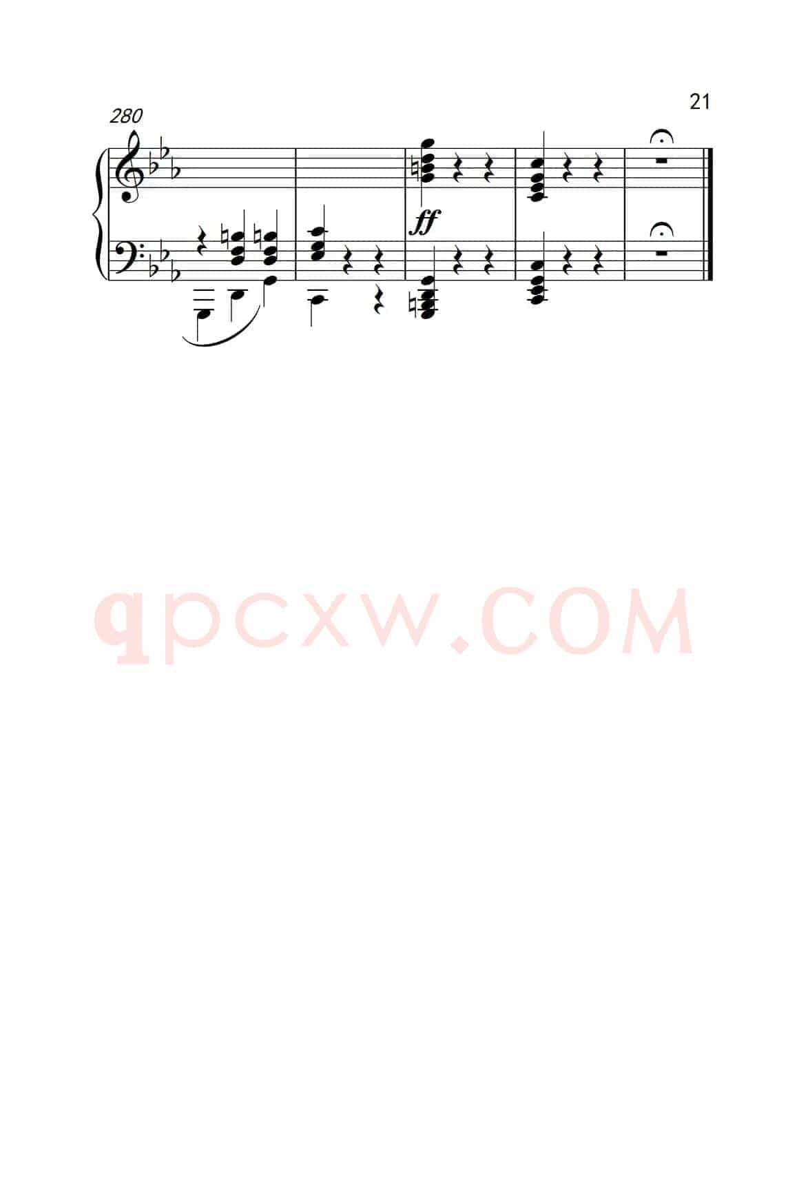 奏鸣曲 Opus 10 Nr.1 第一乐章（贝多芬奏鸣曲集 2）