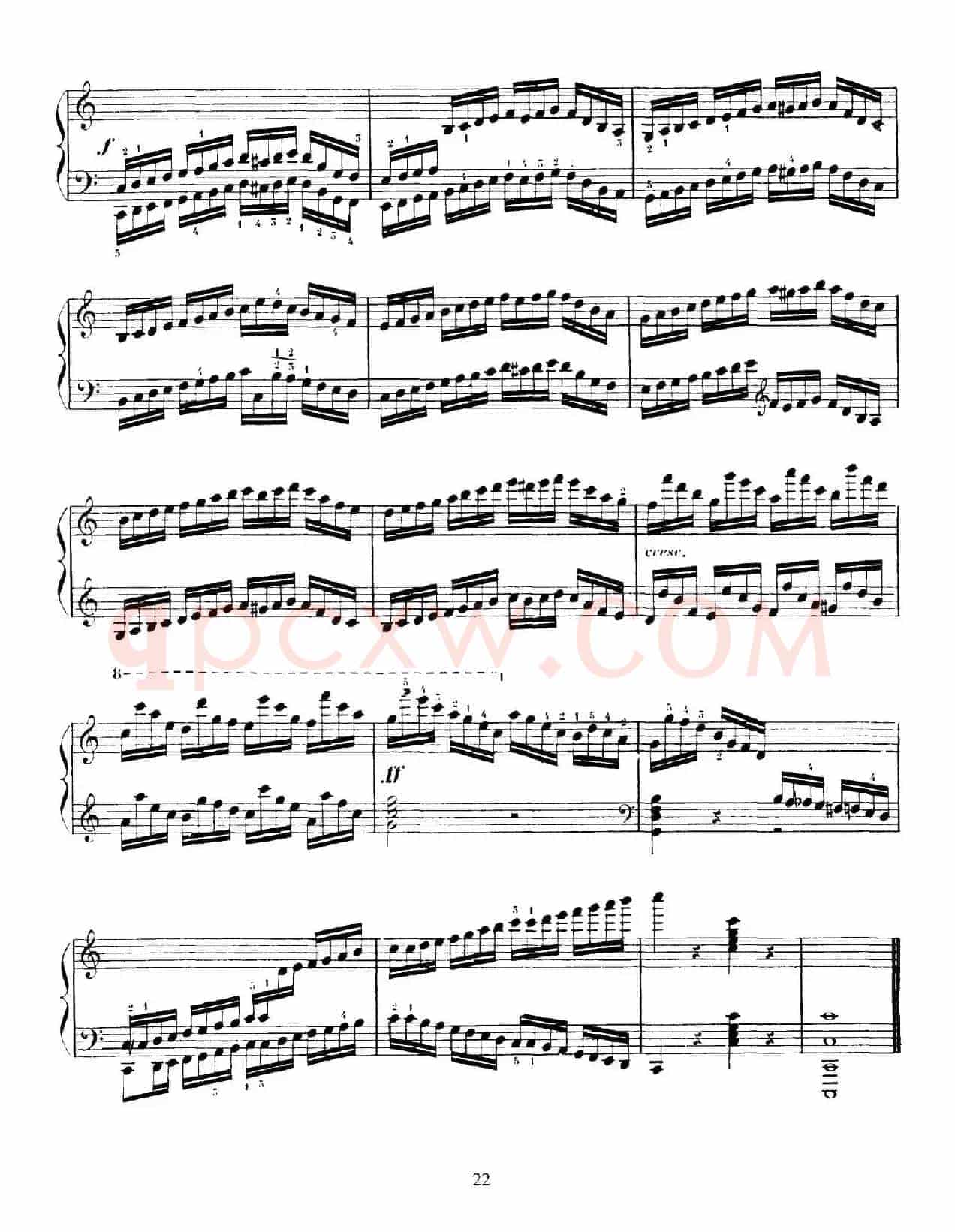 15 Etudes de Vortuosite Op.72(15首辉煌练习曲·5)