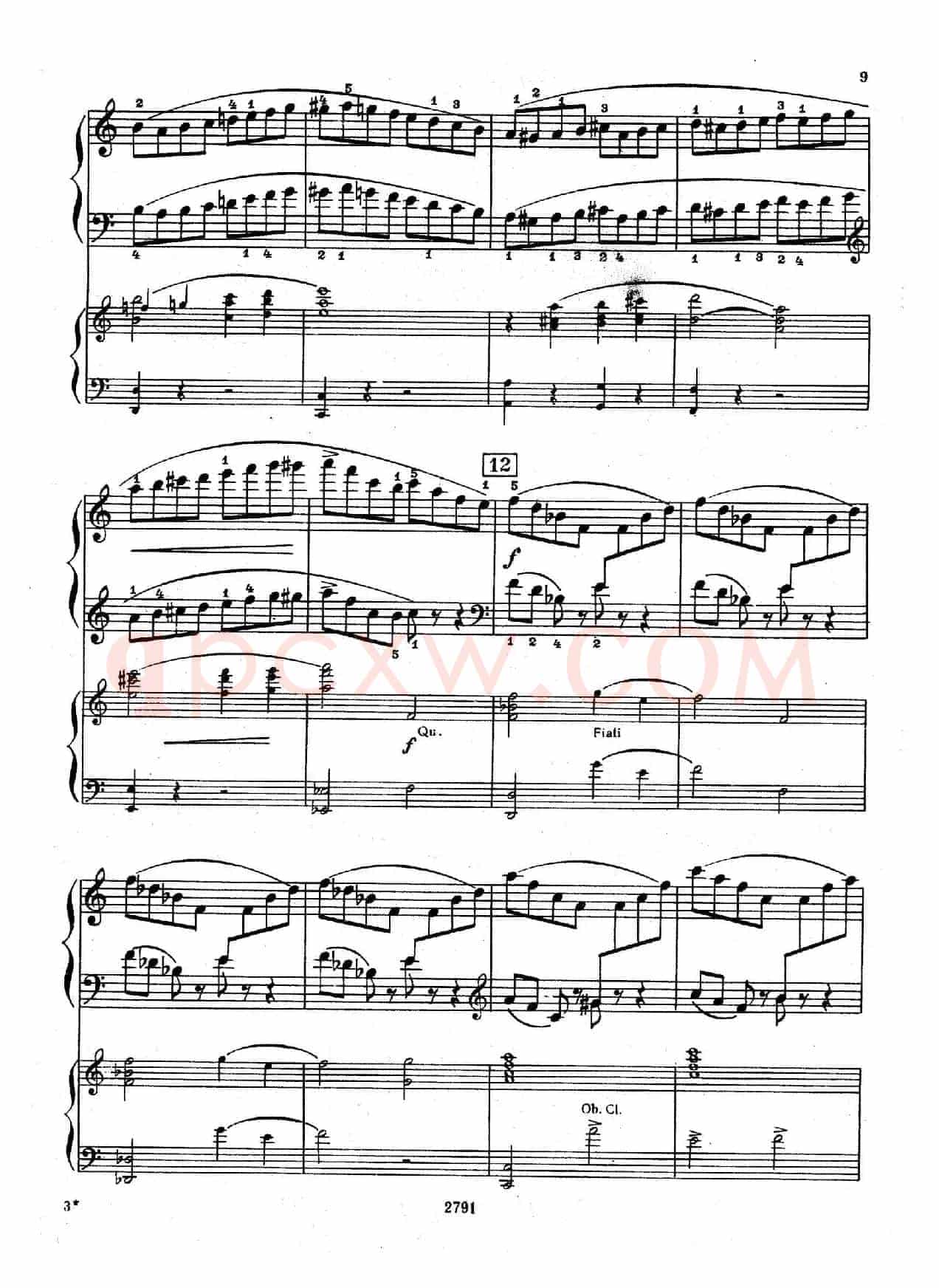 Piano Concerto No.3 in D major, Youth Op.50 - 2 pianos(D大调第三钢琴协奏曲“为青少年而作”Op.50·双钢琴)