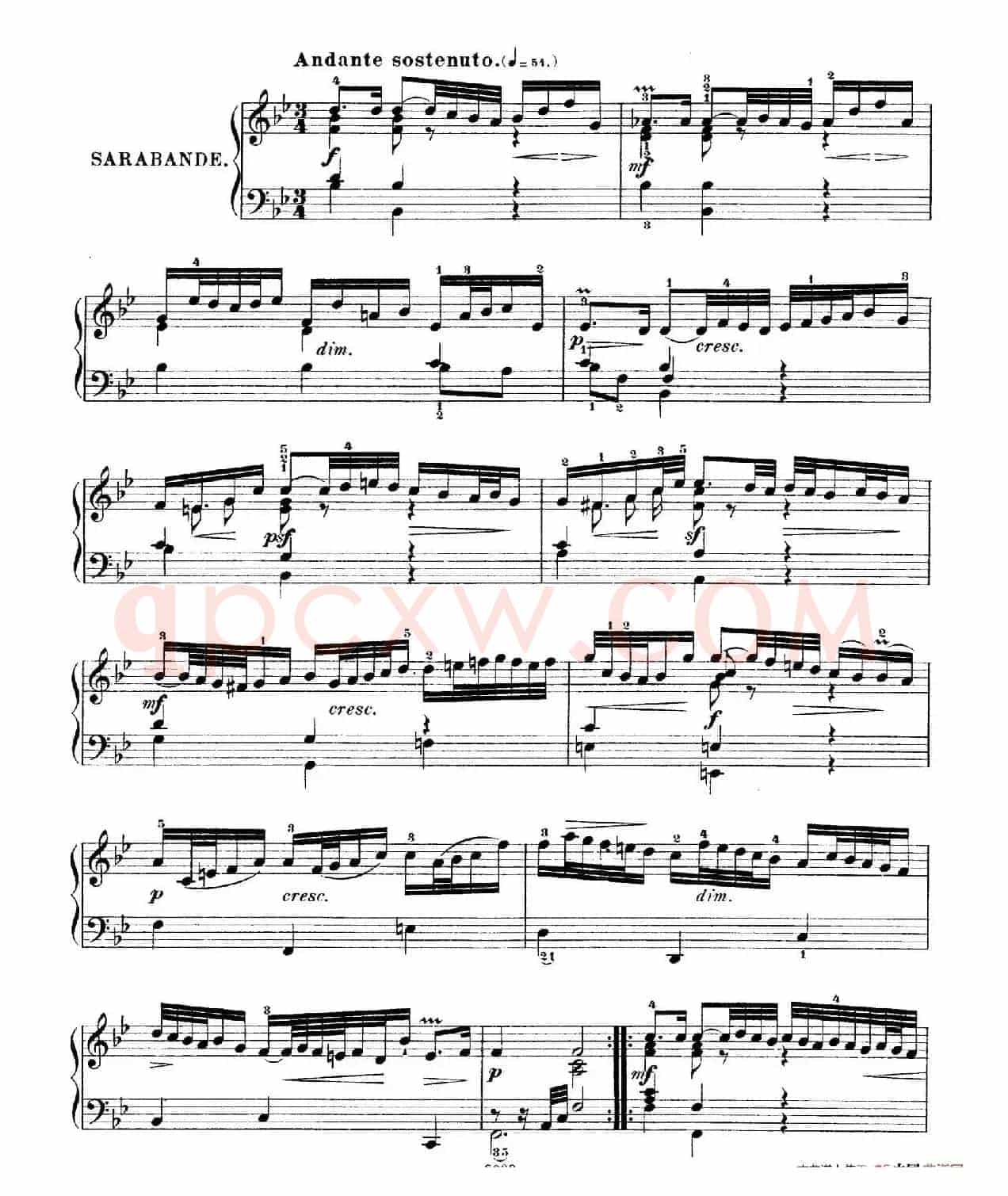 Six Partitas BWV 825-830(6首帕蒂塔·1)