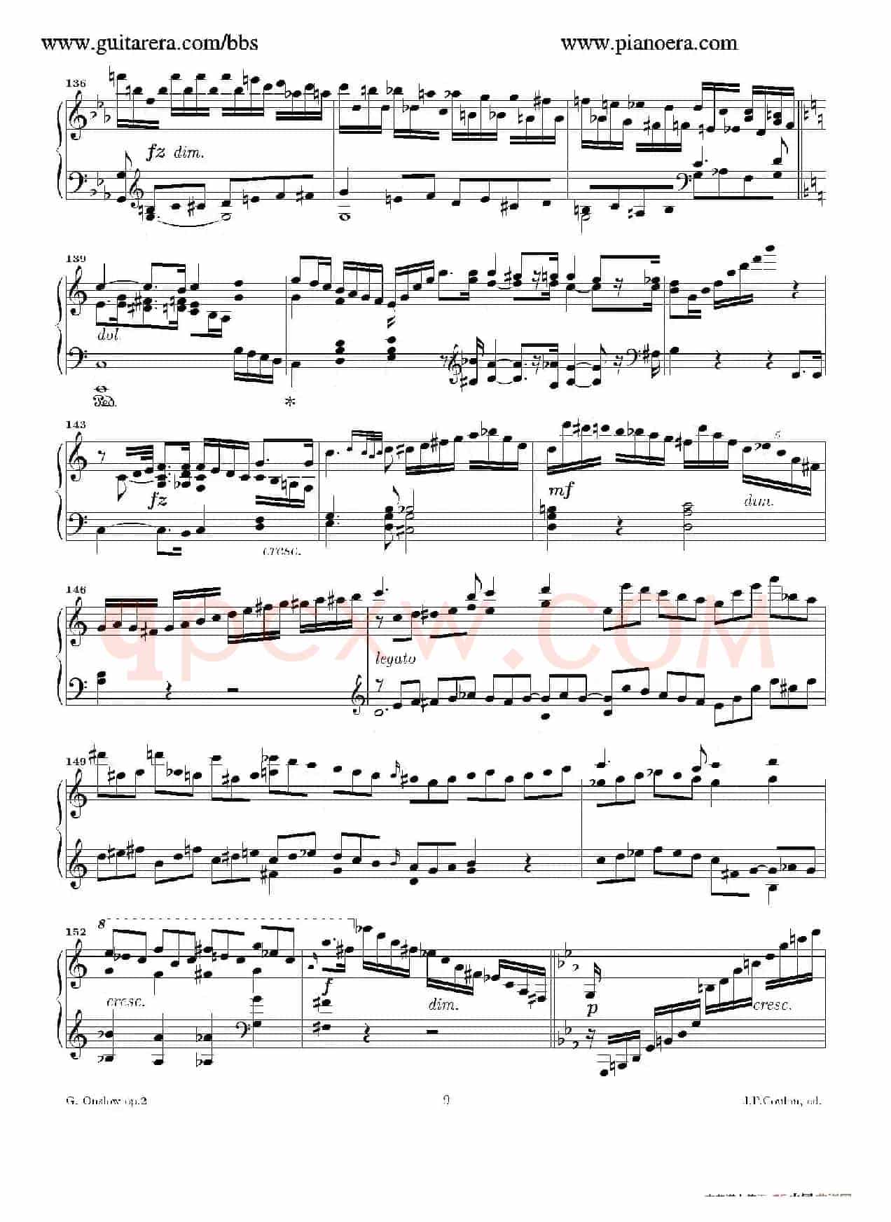Grande Piano Sonata in c Minor Op.2（c小调华丽钢琴奏鸣曲·第一乐章）