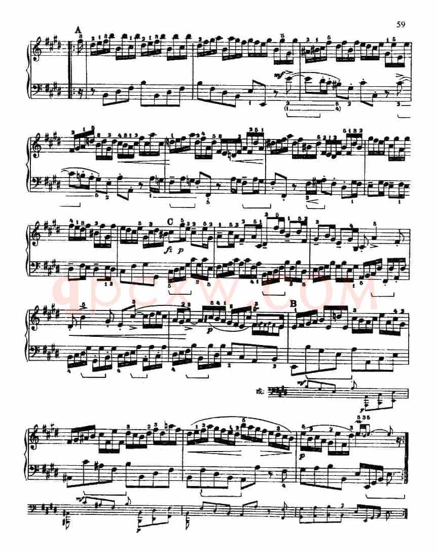 第六组曲：F大调·阿勒芒德