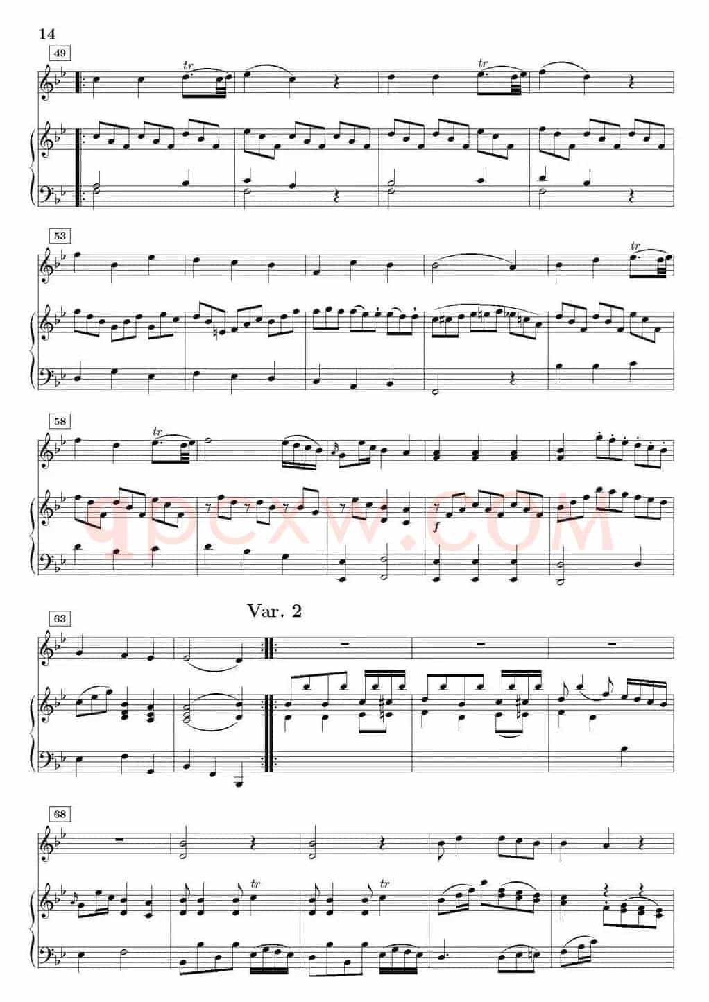 Sonata I（小提琴+钢琴伴奏）