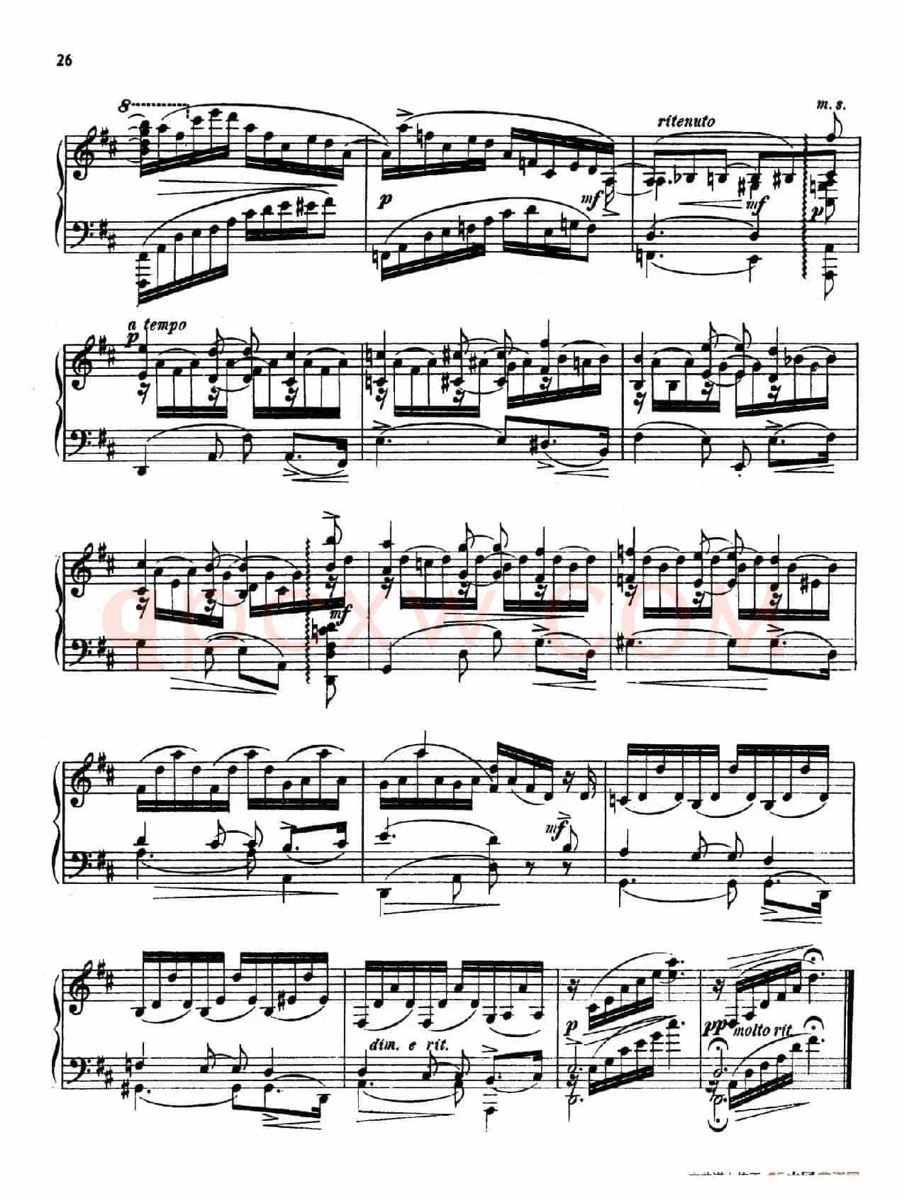24 Characteristic Pieces Op.36(24首性格小品·5)