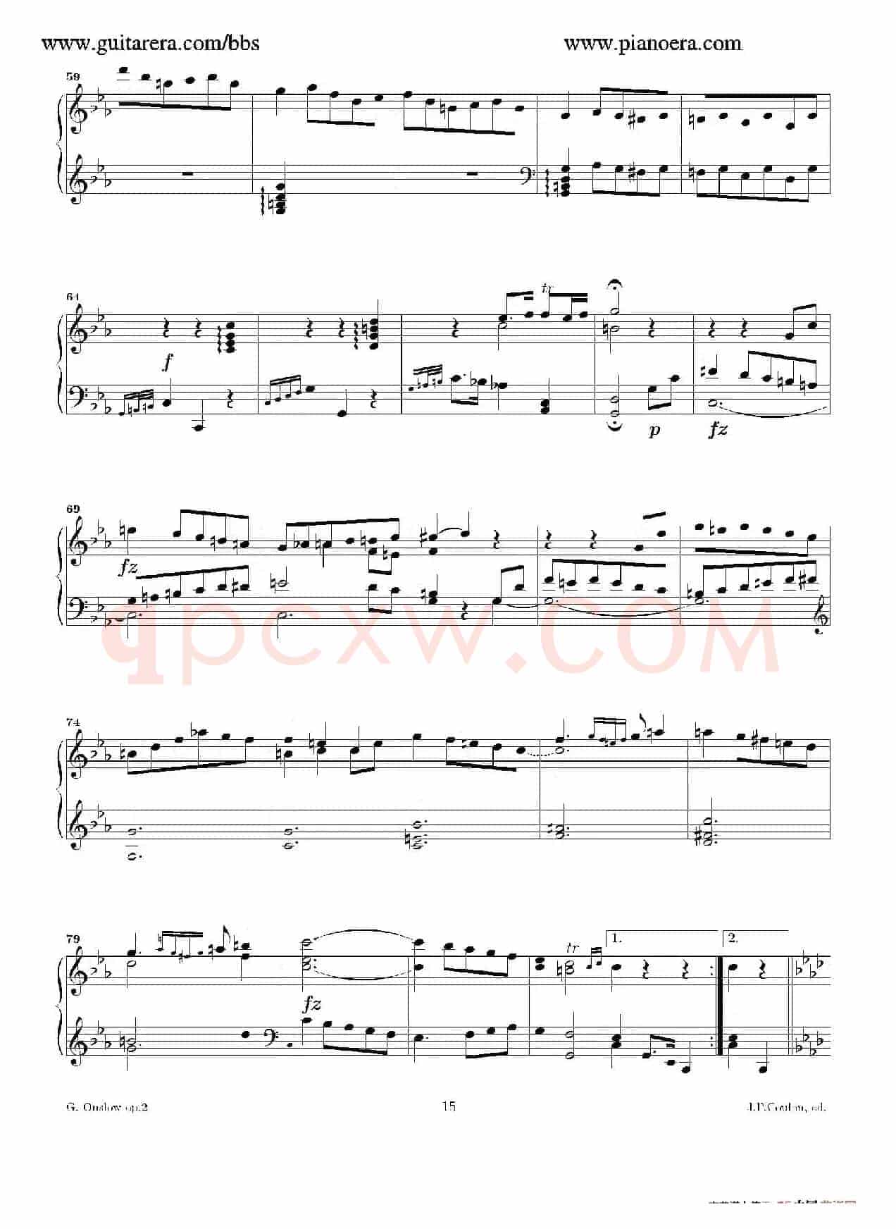 Grande Piano Sonata in c Minor Op.2(c小调华丽钢琴奏鸣曲·第二乐章)