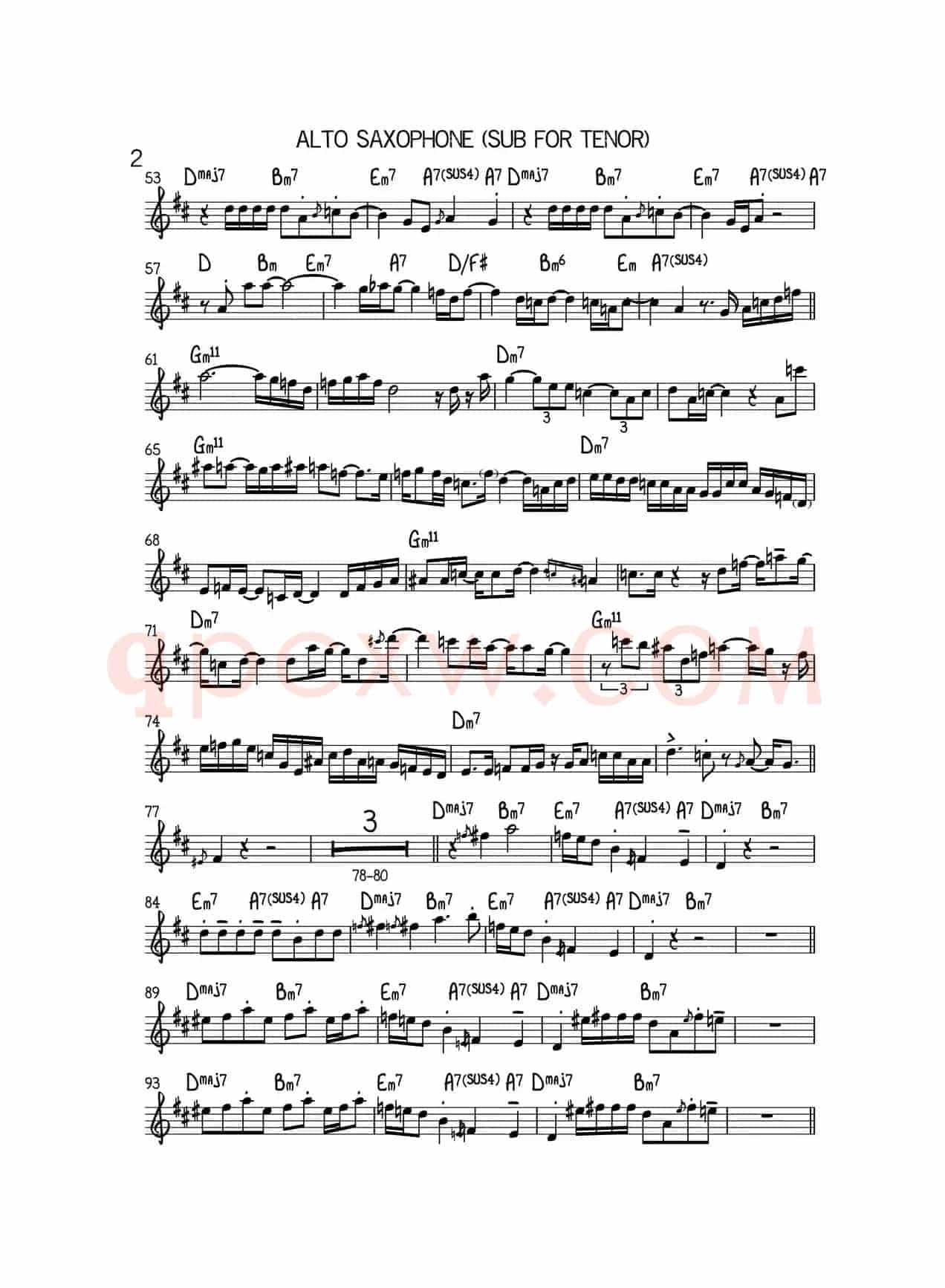 GrazinInhe Grass（中音萨克斯）